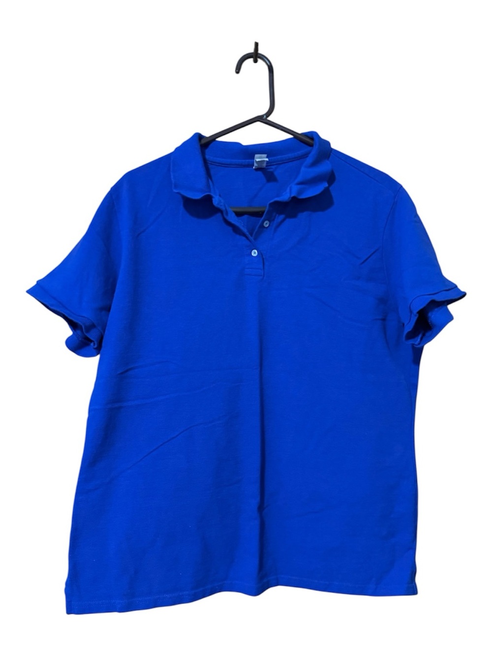 Jerzees Womens Royal Blue Short Sleeve Polo Tee